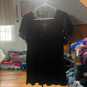 Torrid Black Super Soft Knit Top